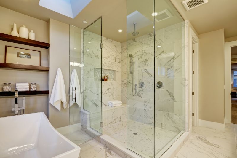 Spacious Shower Area